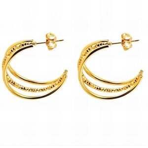 Elegant Gold Hoop Earrings